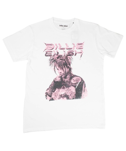ROCK-OFF(ロックオフ)の「【ROCK-OFF】【3】BILLIE EILISH ILLUSTRATION T-SHIRTS(Tシャツ/カットソー・メンズ・ブラック/ホワイト・LARGE/X-LARGE/MEDIUM)」の3枚目の写真