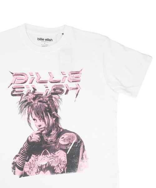 ROCK-OFF(ロックオフ)の「【ROCK-OFF】【3】BILLIE EILISH ILLUSTRATION T-SHIRTS(Tシャツ/カットソー・メンズ・ブラック/ホワイト・LARGE/X-LARGE/MEDIUM)」の6枚目の写真