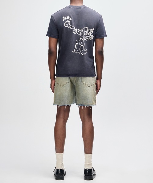 DEUS EX MACHINA(デウスエクスマキナ)の「HONK! TEE(Tシャツ/カットソー・メンズ・ブラック/コバルトブルー・L/M/S)」の6枚目の写真