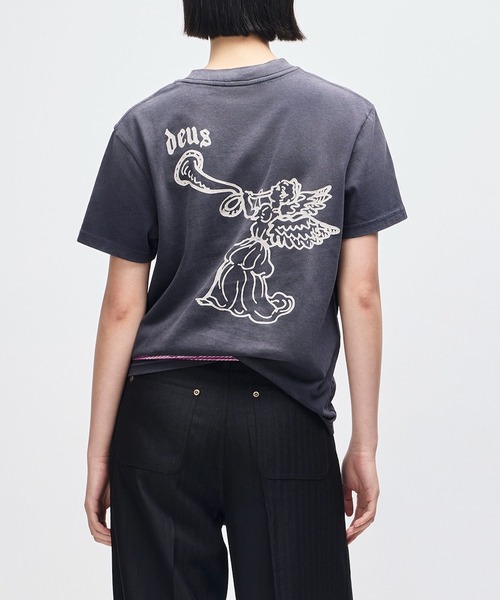 DEUS EX MACHINA(デウスエクスマキナ)の「HONK! TEE(Tシャツ/カットソー・メンズ・ブラック/コバルトブルー・L/M/S)」の8枚目の写真