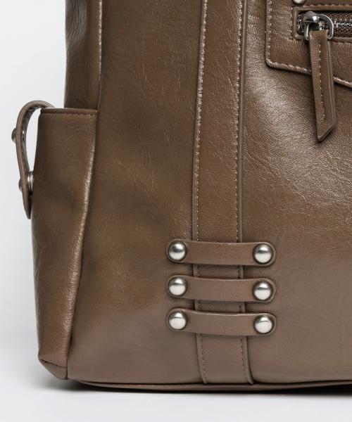 RAIMENT(レイメント)の「Stud Band Big Bag_Mud Brown(ショルダーバッグ・レディース・その他・FREE)」の19枚目の写真