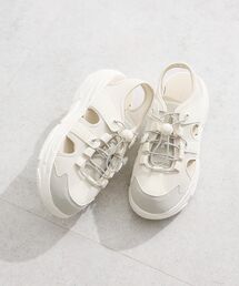 Green　Parks | メッシュコンビドロコードスニーカーサンダル(サンダル)