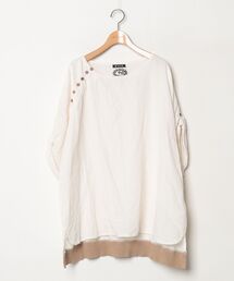 Amina（アミナ）の「半袖シャツ（シャツ/ブラウス）」