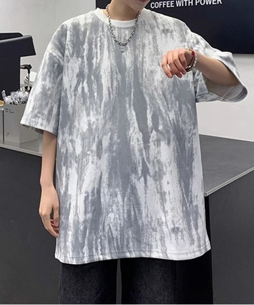 NEW GENTLEMAN（ニュージェントルマン）の「インクエクリプス オーバーサイズT（Tシャツ/カットソー・メンズ・ブラック/ホワイト・XL/L/M）」の5枚目の写真