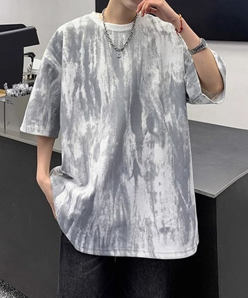 NEW GENTLEMAN（ニュージェントルマン）の「インクエクリプス オーバーサイズT（Tシャツ/カットソー・メンズ・ブラック/ホワイト・XL/L/M）」の7枚目の写真