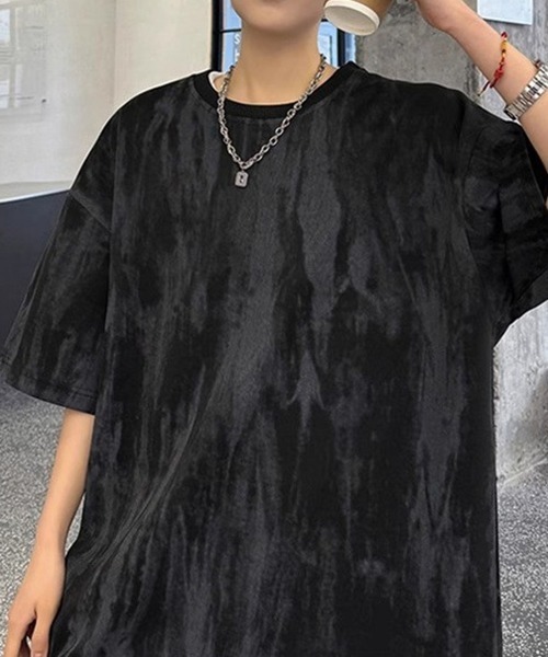 NEW GENTLEMAN（ニュージェントルマン）の「インクエクリプス オーバーサイズT（Tシャツ/カットソー・メンズ・ブラック/ホワイト・XL/L/M）」の15枚目の写真