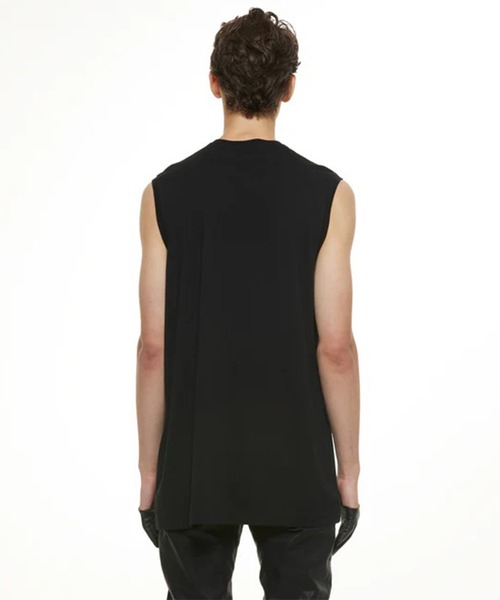 JULIUS(ユリウス)の「【JULIUS】937CPM3 PRINT N/S TEE(タンクトップ・メンズ・ブラック/ホワイト・3/4)」の6枚目の写真