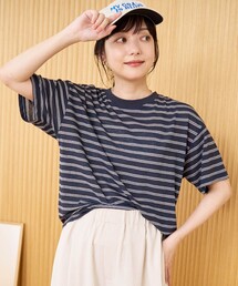 シアーマルチボーダーTシャツ