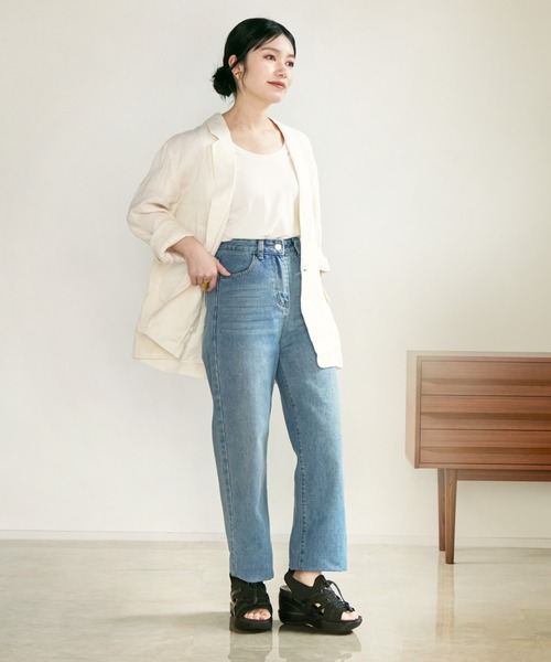 orMORE(オアモア)の「ヒールアップサンダル2 ニットタイプ(サンダル・レディース・ブラック・LARGE/MEDIUM/SMALL)」の8枚目の写真