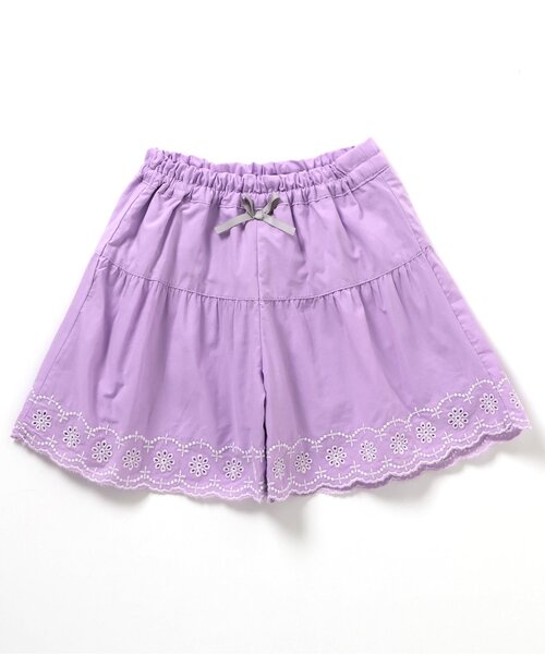 apres les cours(アプレレクール)の「ハート・フラワーレースフリルショートパンツ_セットアップ可(その他パンツ・キッズ・ラベンダー/イエロー/ブラウン・130/120/110/100/90/80/140)」の17枚目の写真