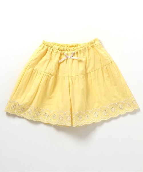 apres les cours(アプレレクール)の「ハート・フラワーレースフリルショートパンツ_セットアップ可(その他パンツ・キッズ・ラベンダー/イエロー/ブラウン・130/120/110/100/90/80/140)」の14枚目の写真