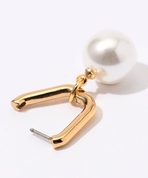 Kenneth Jay Lane(ネスジェイレーン)の「【別注】Kenneth Jay Lane pearl ball ピアス(ピアス(両耳用)・レディース・ゴールド系その他・FREE)」の4枚目の写真