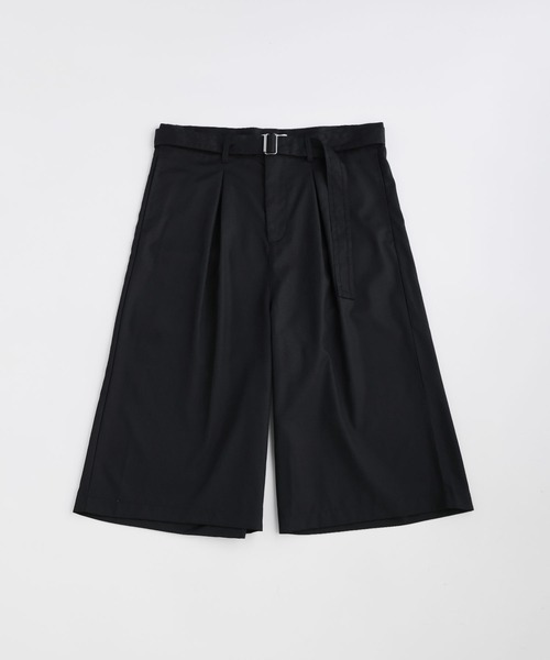 NAKER(ネイカー)の「ツータックベルテッドスラックスショーツ(その他パンツ・メンズ・ブラック系/ブラック・S/M/L/XL)」の20枚目の写真