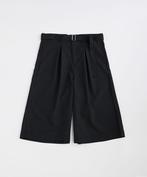 NAKER(ネイカー)の「ツータックベルテッドスラックスショーツ(その他パンツ・メンズ・ブラック系/ブラック・S/M/L/XL)」の21枚目の写真