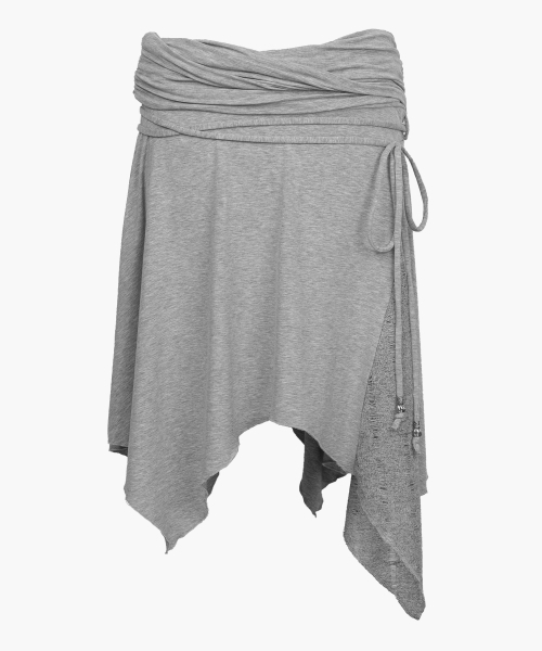 ROUGHNECK(ラフネック)の「Knit Layer Drape Skirt Gray(スカート・レディース・その他・SMALL/MEDIUM)」の12枚目の写真