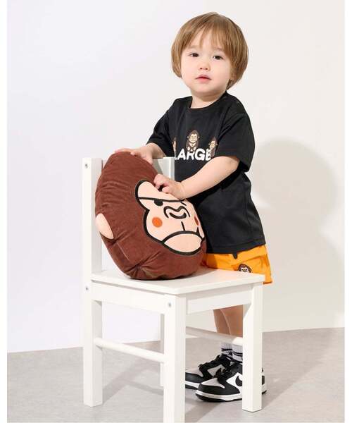 XLARGE KIDS（エクストララージキッズ）の「ファニーゴリラ ウォーターギミック半袖Tシャツ（Tシャツ/カットソー・キッズ・ホワイト/ブラック・140cm/100cm/110cm/90cm/80ｃｍ/130cm/120cm）」の10枚目の写真
