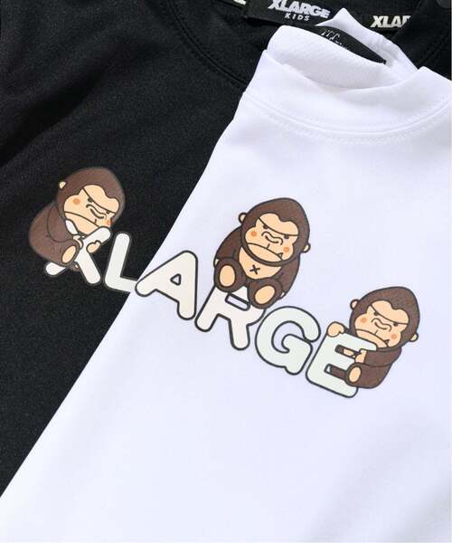 XLARGE KIDS（エクストララージキッズ）の「ファニーゴリラ ウォーターギミック半袖Tシャツ（Tシャツ/カットソー・キッズ・ホワイト/ブラック・140cm/100cm/110cm/90cm/80ｃｍ/130cm/120cm）」の14枚目の写真