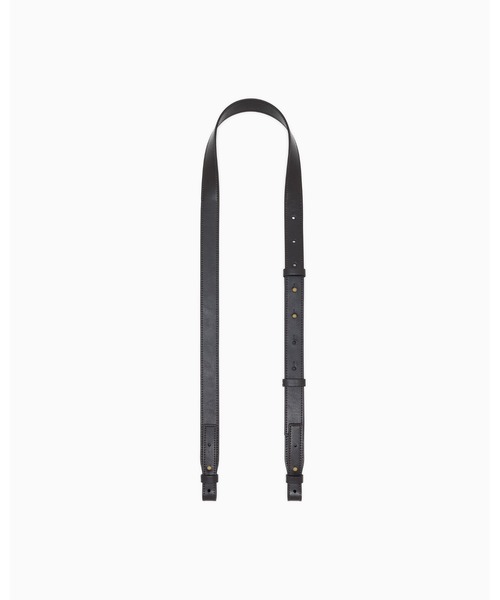 EMPORIO ARMANI（エンポリオアルマーニ）の「【エンポリオ アルマーニ】モノグラム キャンバス クロスボディバッグ バックル付き（ショルダーバッグ・メンズ・インディゴブルー/ベージュ・FREE）」の9枚目の写真