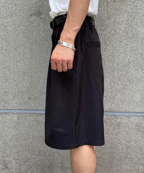 CIAOPANIC（チャオパニック）の「ワイドハーフスラックス / ショーツ（その他パンツ・メンズ・グレー/ブラック・LARGE/MEDIUM）」の16枚目の写真