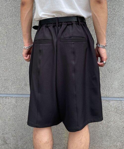 CIAOPANIC（チャオパニック）の「ワイドハーフスラックス / ショーツ（その他パンツ・メンズ・グレー/ブラック・LARGE/MEDIUM）」の17枚目の写真