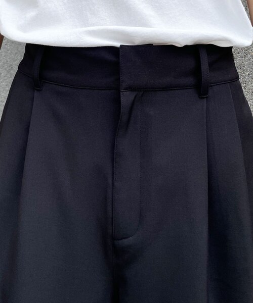 CIAOPANIC（チャオパニック）の「ワイドハーフスラックス / ショーツ（その他パンツ・メンズ・グレー/ブラック・LARGE/MEDIUM）」の20枚目の写真