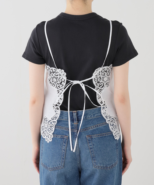 IENA(イエナ)の「Heriter/エリテ bobbin lace pants camisole キャミソール H0-00-3072(キャミソール・レディース・ホワイト・FREE)」の11枚目の写真