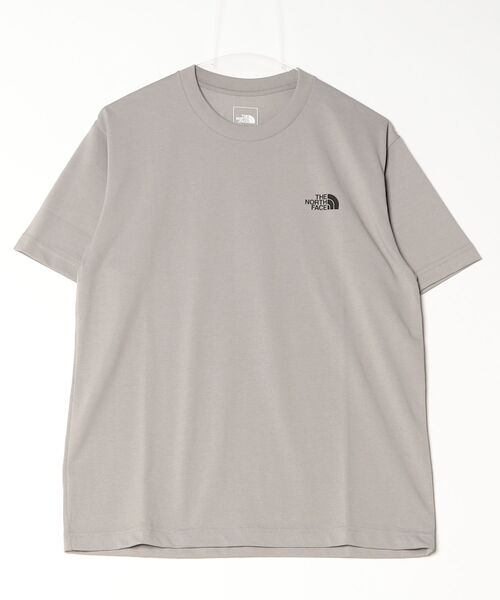 THE NORTH FACE(ザノースフェイス)の「THE NORTH FACE S/S ENTRANCE PERMISSION TEE / ザ・ノース・フェイス ショートスリーブ エントランス パーミッション ティー(Tシャツ/カットソー・メンズ・グレー・M/S/XXL/XL/L)」の1枚目の写真