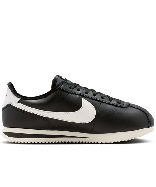 NIKE（ナイキ）の「ナイキ コルテッツ レザー ウィメンズシューズ / Nike Cortez Leather Women's Shoes IV5675-001 Black（スニーカー・レディース・ブラック・23.5/25/22.5/24.5/24/23/26/25.5）」の10枚目の写真