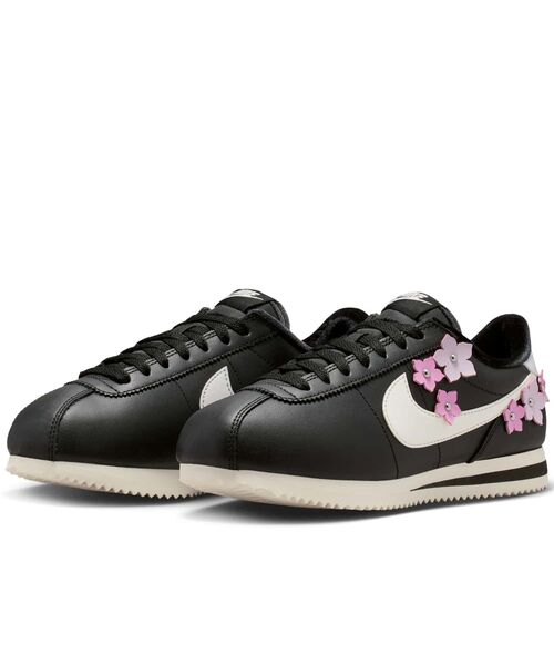 NIKE（ナイキ）の「ナイキ コルテッツ レザー ウィメンズシューズ / Nike Cortez Leather Women's Shoes IV5675-001 Black（スニーカー・レディース・ブラック・23.5/25/22.5/24.5/24/23/26/25.5）」の12枚目の写真