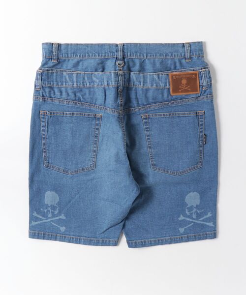 mastermind JAPAN(マスターマインド)の「LIGHT OZ DENIM SHORTS(その他パンツ・メンズ・インディゴブルー/ブラック・XL)」の4枚目の写真