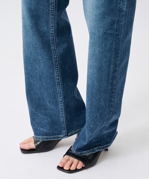 YANUK（ヤヌーク）の「【YANUK/ヤヌーク】Boys Straight LEA（デニムパンツ・レディース・ブルー・26.0cm/25.0cm/24.0cm/23.0cm/27.0cm）」の7枚目の写真