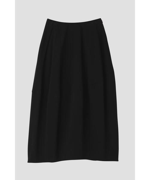 YLEVE(イレーヴ)の「YLEVE / TENCEL SKIRT(スカート・レディース・ブラック/ワイン系・0/1)」の3枚目の写真