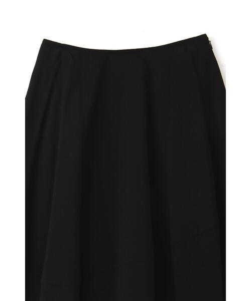 YLEVE(イレーヴ)の「YLEVE / TENCEL SKIRT(スカート・レディース・ブラック/ワイン系・0/1)」の4枚目の写真