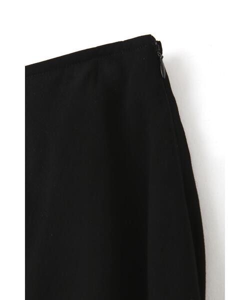 YLEVE(イレーヴ)の「YLEVE / TENCEL SKIRT(スカート・レディース・ブラック/ワイン系・0/1)」の5枚目の写真