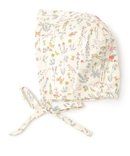 SHIPS（シップス）の「SHIPS KIDS:リバティ ベビー ボンネット（その他ベビー用品・キッズ・ピンク系その他/ナチュラル・ONE SIZE）」の8枚目の写真
