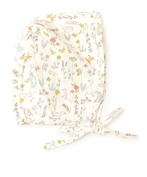 SHIPS（シップス）の「SHIPS KIDS:リバティ ベビー ボンネット（その他ベビー用品・キッズ・ピンク系その他/ナチュラル・ONE SIZE）」の6枚目の写真