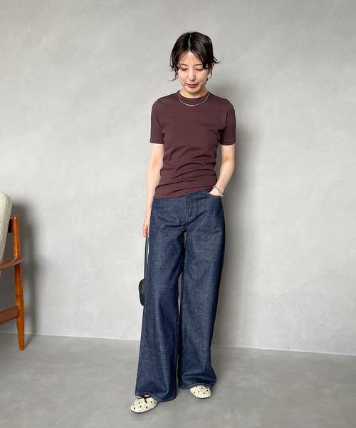 FLAT(フラット)の「《WEB+天神店限定》スクエアドットレースバレエ(バレエシューズ・レディース・ブラック×ブラック/ベージュ・24cm/23.5cm/25cm/23cm/22.5cm/24.5cm/22cm)」の21枚目の写真