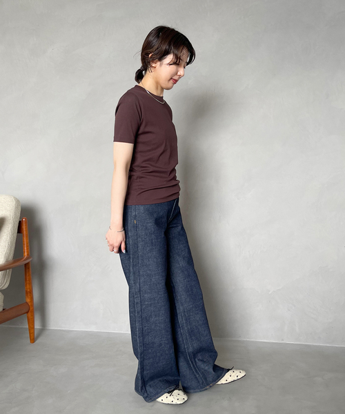FLAT(フラット)の「《WEB+天神店限定》スクエアドットレースバレエ(バレエシューズ・レディース・ブラック×ブラック/ベージュ・24cm/23.5cm/25cm/23cm/22.5cm/24.5cm/22cm)」の22枚目の写真