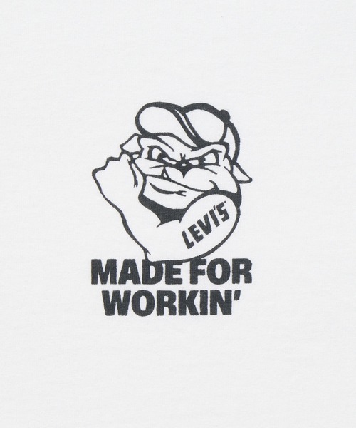 Levi's(リーバイス)の「Levi's/リーバイス WORKWEAR グラフィックTシャツ(Tシャツ/カットソー・メンズ・ホワイト・S/M/L)」の8枚目の写真