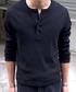 SINSS（シンス）の「Compact rib henley LS T-shirt / コンパクトリブヘンリーロングスリーブTシャツ（Tシャツ/カットソー・MEDIUM）」