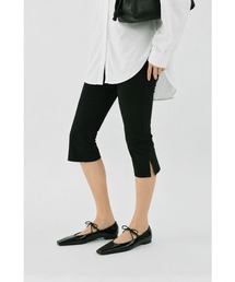 セール】LOGO RIB KNIT LEGGINS（レギンス/スパッツ）｜MANOF（マノフ