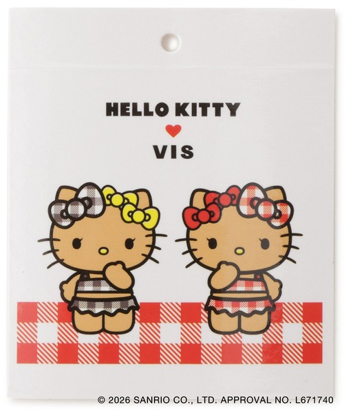 sanrio(サンリオ)の「【HELLO KITTY×VIS】日焼けデザイン ハローキティハートカットバッグ(ショルダーバッグ・レディース・ベージュ・FREE)」の19枚目の写真