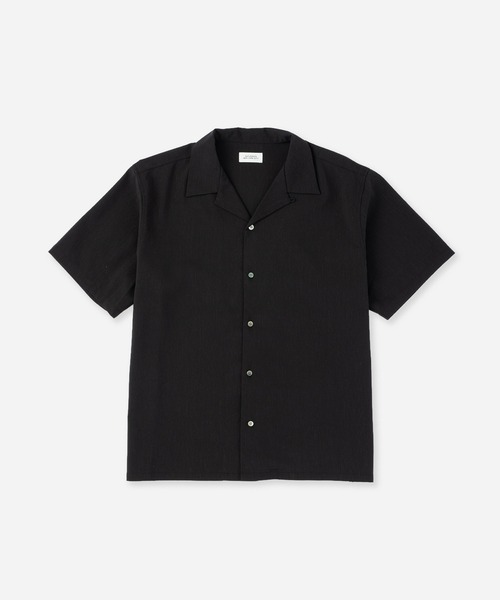 Saturdays NYC(サタデーズ ニューヨークシティ )の「Canty Slab SS Shirt(シャツ/ブラウス・メンズ・ブラック/ホワイト/ブルー/ピンク・M/S/L)」の1枚目の写真