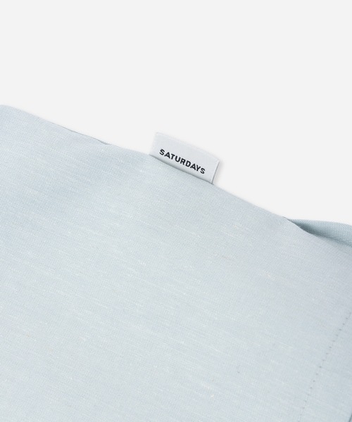 Saturdays NYC(サタデーズ ニューヨークシティ )の「Canty Slab SS Shirt(シャツ/ブラウス・メンズ・ブラック/ホワイト/ブルー/ピンク・M/S/L)」の12枚目の写真