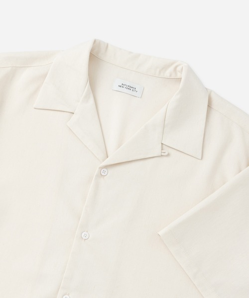 Saturdays NYC(サタデーズ ニューヨークシティ )の「Canty Slab SS Shirt(シャツ/ブラウス・メンズ・ブラック/ホワイト/ブルー/ピンク・M/S/L)」の7枚目の写真