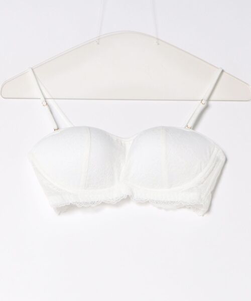 northerly（ノーザリー）の「【northerly bra フィットシリーズ 楽盛りフィット】 楽盛り チューブブラ単品 M/L（チューブトップ・レディース・ブラック×ピンク/ホワイト・LARGE/MEDIUM）」の17枚目の写真