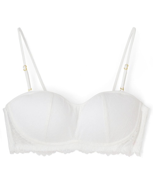 northerly（ノーザリー）の「【northerly bra フィットシリーズ 楽盛りフィット】 楽盛り チューブブラ単品 M/L（チューブトップ・レディース・ブラック×ピンク/ホワイト・LARGE/MEDIUM）」の8枚目の写真