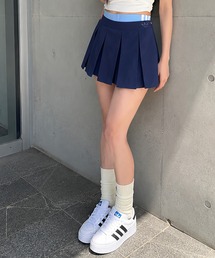 adidas/アディダス】チェック柄ミドルスカート/セットアップ対応
