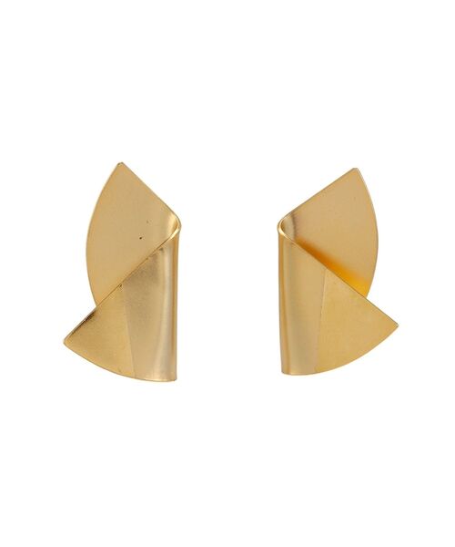 UN3D.(アンスリード)の「ORIGAMI EARRING / オリガミイヤリング(イヤリング・レディース・シルバー/ゴールド・FREE)」の4枚目の写真