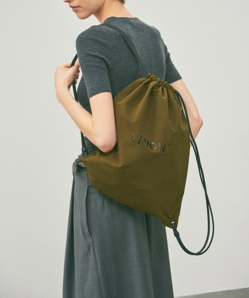 VILLA BOOKS（ヴィラ ブックス）の「Union Backpack Nylon (Khaki)（バックパック/リュック・レディース・カーキ・FREE）」の3枚目の写真